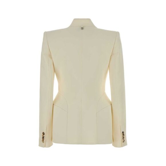 Giuseppe Di Morabito Women Ivory Wool Blazer - Picture 2 of 2